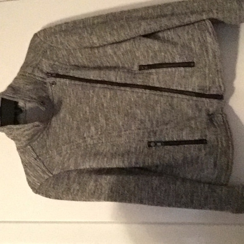 Market and Spruce grey jacket